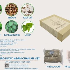 Thảo dược ngâm chân An Việt (hộp 10 túi lọc)